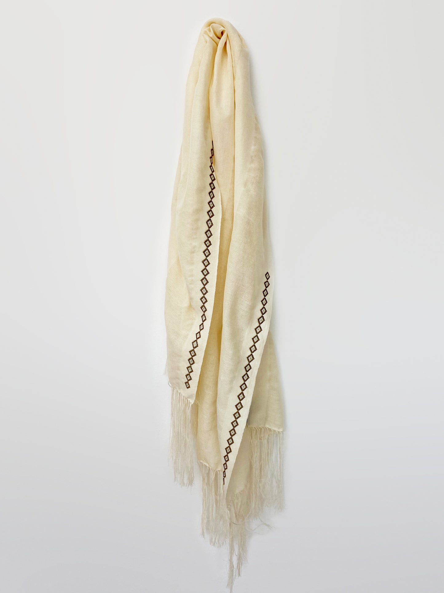 Urban Ivory Handwoven Scarf