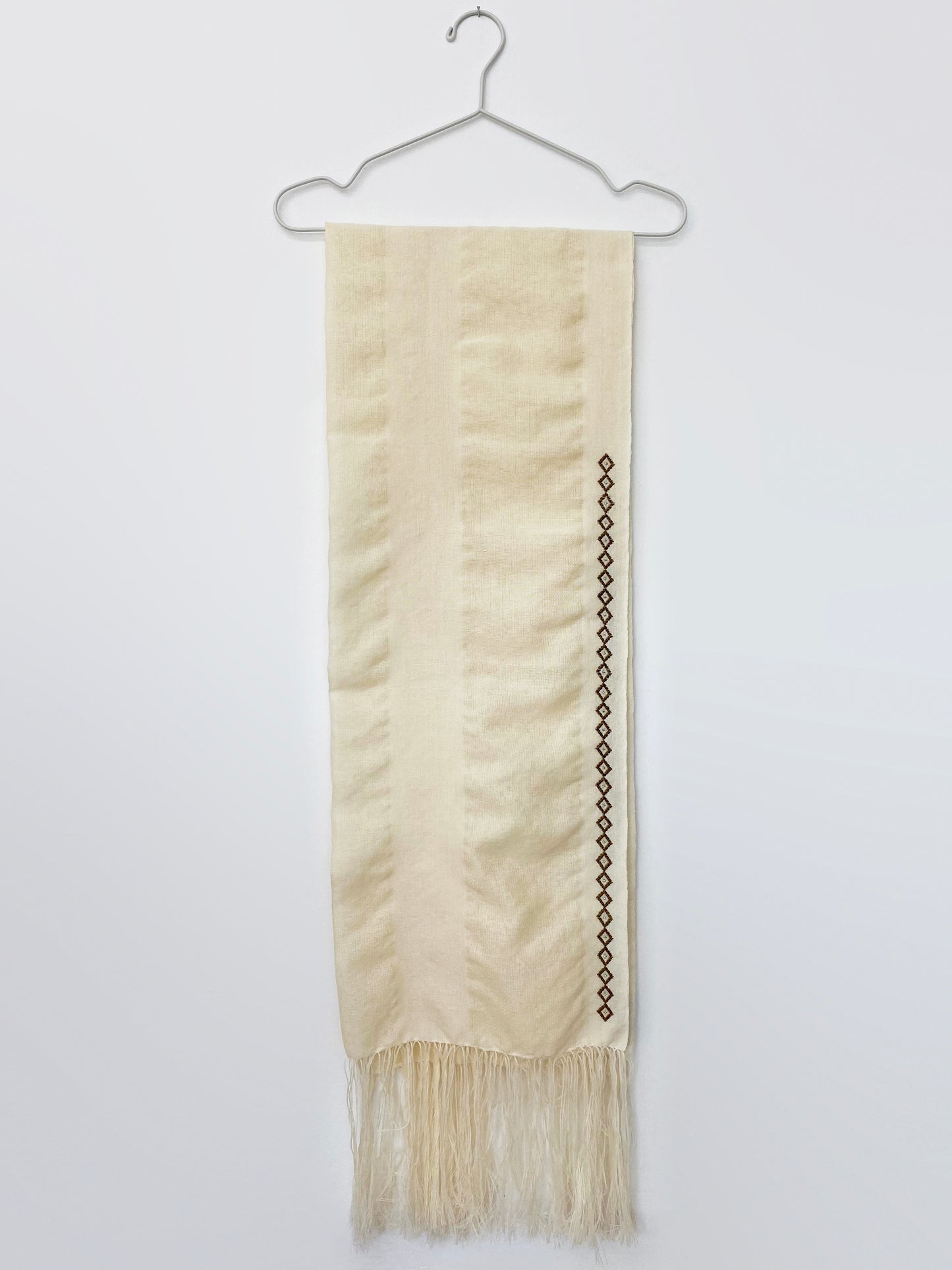 Urban Ivory Handwoven Scarf